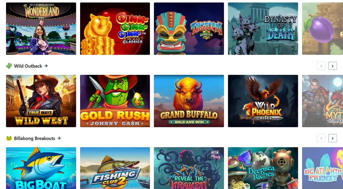 Browse Ripper Casino slots